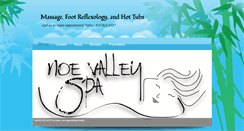 Desktop Screenshot of noevalleyspa.com